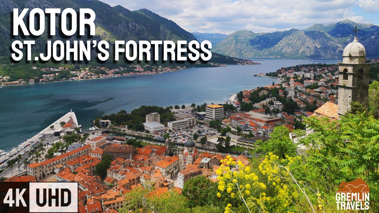 Kotor, Montenegro 🇲🇪 - St.John's Fortress [4K]