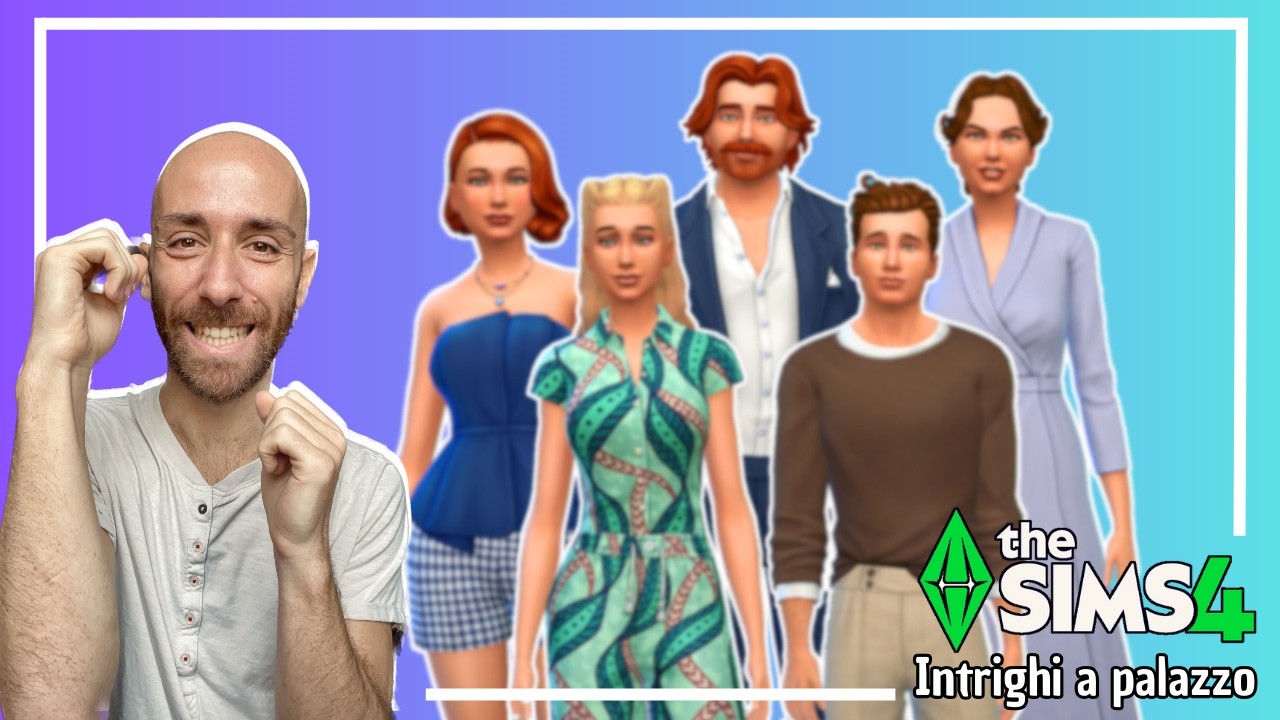 The Sims 4 Intrighi a Palazzo Gameplay ITA 🏰 La Famiglia Wooler Inizia una Nuova Vita!