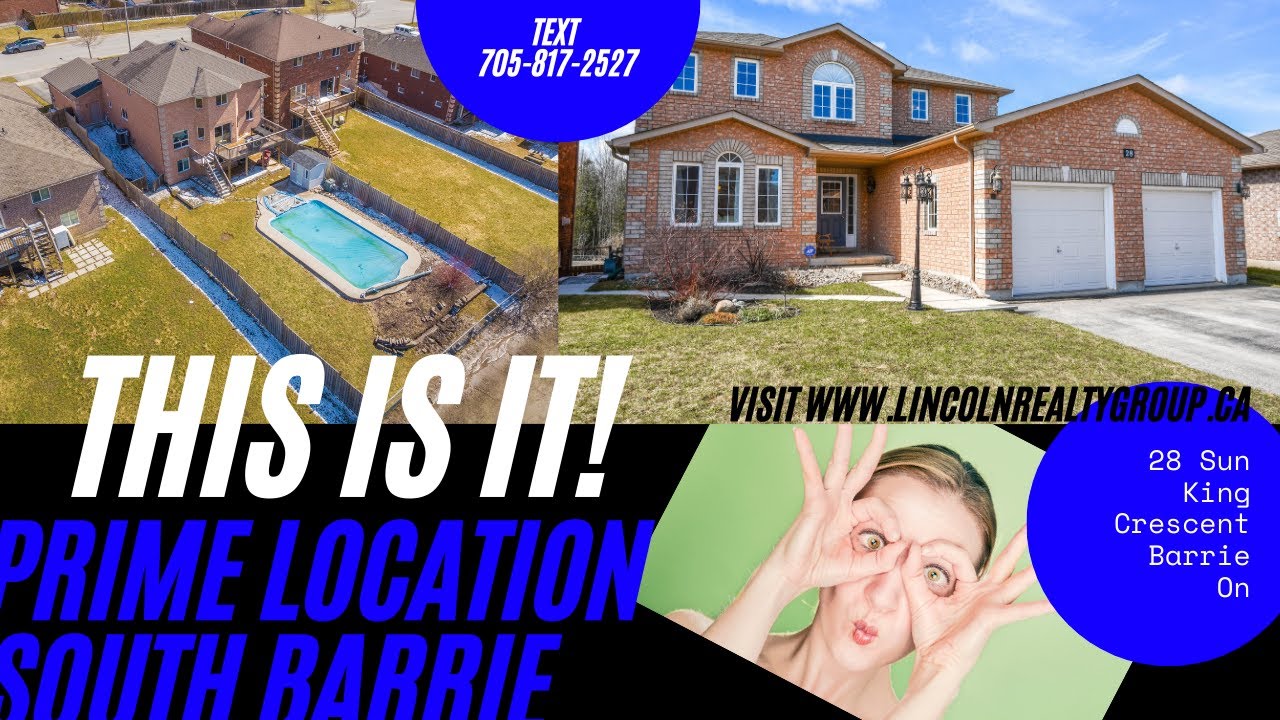28 sun king crescent in Barrie for sale! Real Estate in Barrie