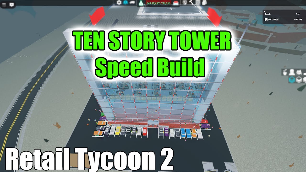BIGGEST TOWER IN RETAIL TYCOON 2 - Ten Story Call Center