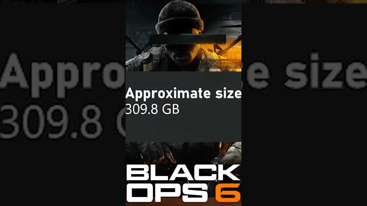 Black Ops 6: объяснение размера установочного файла в 300 ГБ! 😳