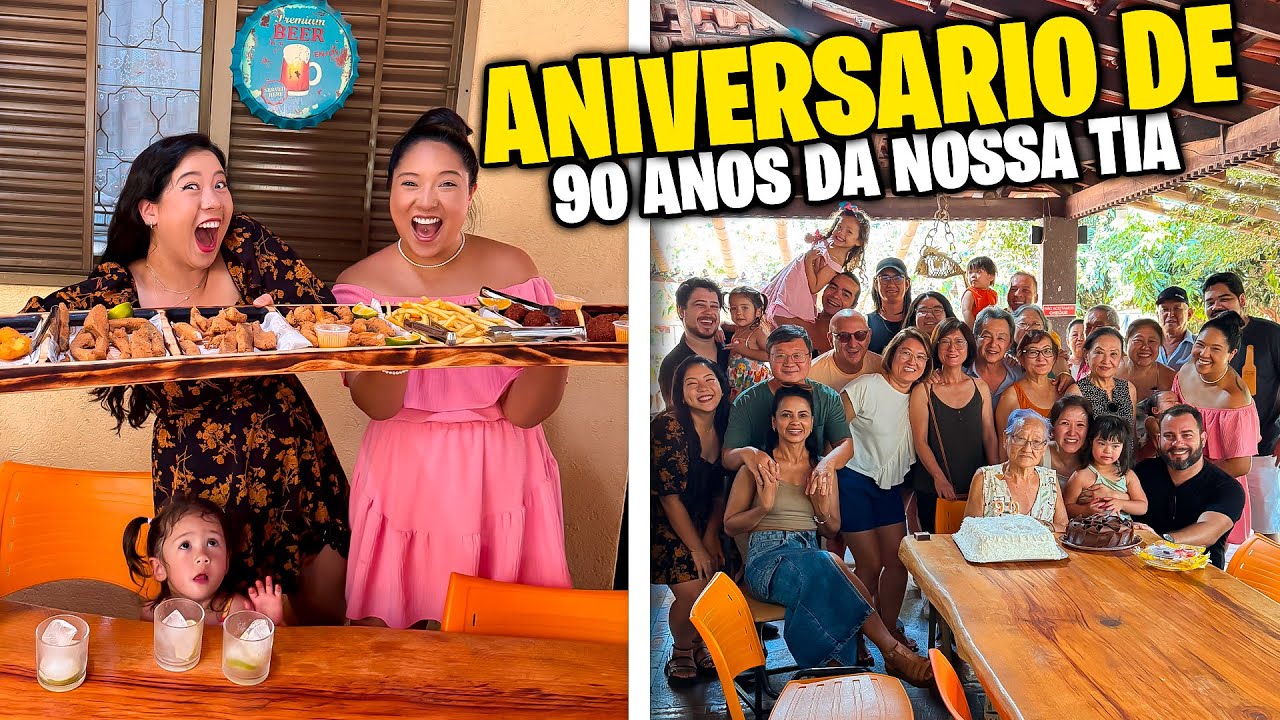 ANIVERSARIO DE 90 ANOS DA NOSSA TIA | Blog das irmãs