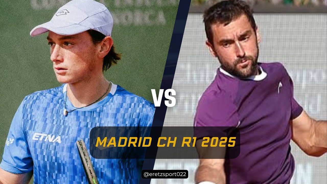 Madrid Challenger 2025 R1: Ignacio Buse [Alt] vs. Marin Cilic [3] Highlights