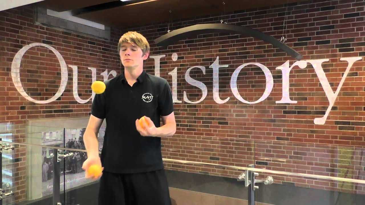 Pushing Blind Juggling