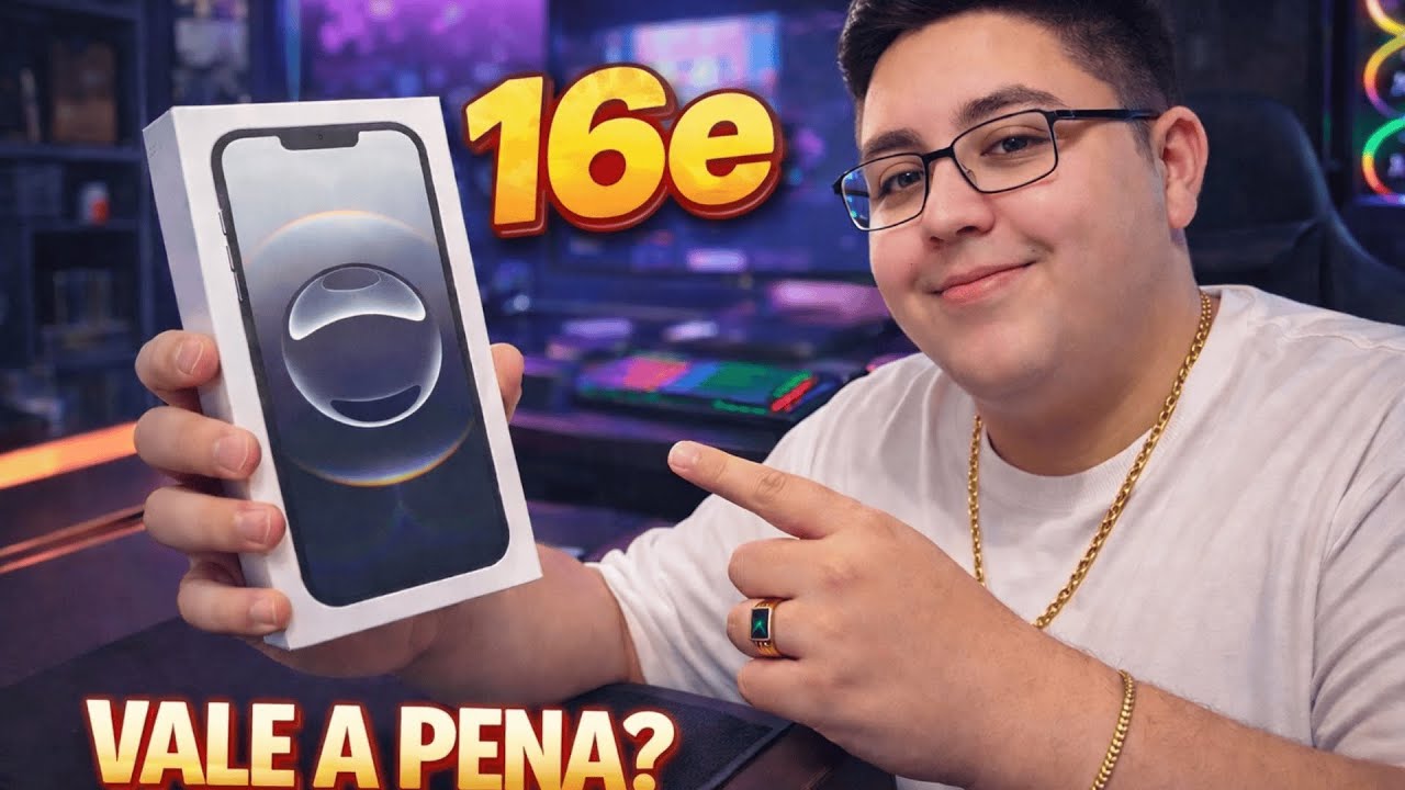 IPHONE 16e O MELHOR CUSTO BENEFÍCIO DA APPLE - Review Completo