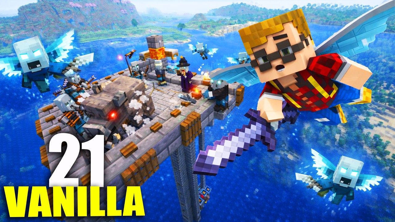 DA OGGI NON POSSO PIÙ MORIRE !! MINECRAFT VANILLA #21