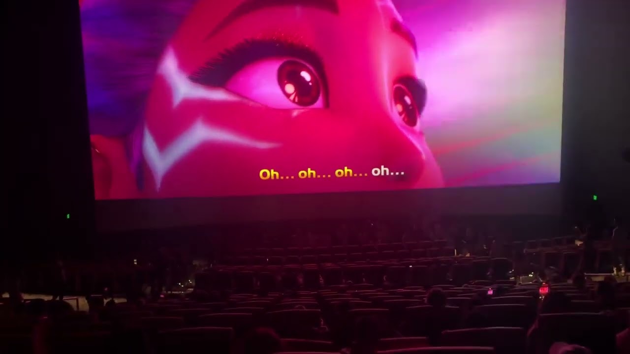 K-Pop Demon Hunters in Movie Theater - Netflix’s most watched film of all time!! 