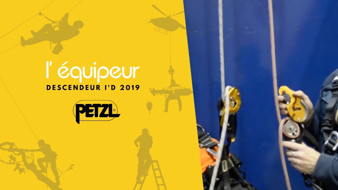 Descendeurs I'D Petzl 2019 - Instant Technique de Joël
