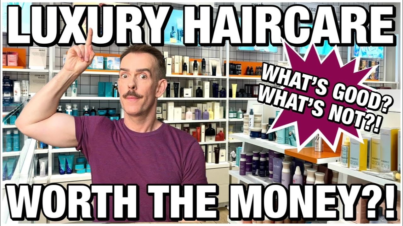 Is LUXURY, high end hair care WORTH IT?! Is it BETTER for your hair? (shop up with hair stylist)