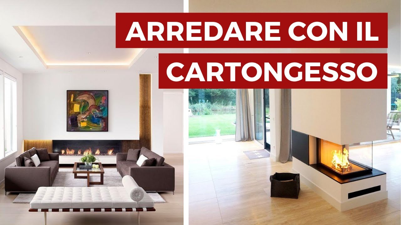 Arredare con il CARTONGESSO: 14 diversi impieghi possibili
