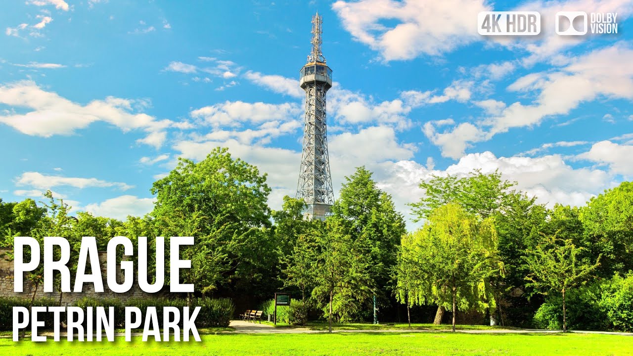 Petrin Park, Prague - 🇨🇿 Czech Republic [4K HDR] Walking Tour