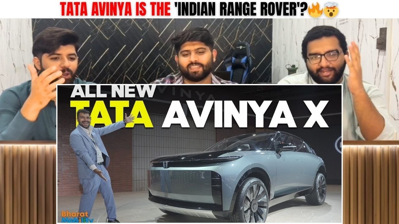 Reaction On Tata Avinya X SUV Concept | नई इलेक्ट्रिक कार | Pakistani Reaction🔥