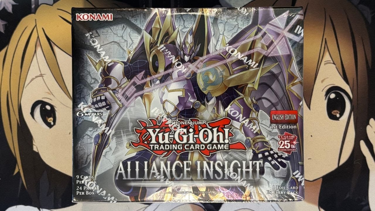 Opening My Alliance Insight Yugioh Booster Box TCG