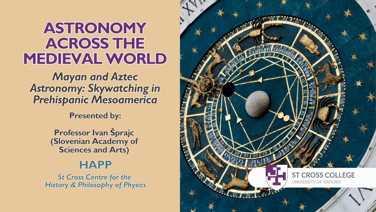 Astronomy Across the Medieval World - HAPP Centre - Professor  Ivan &Scaron;prajc