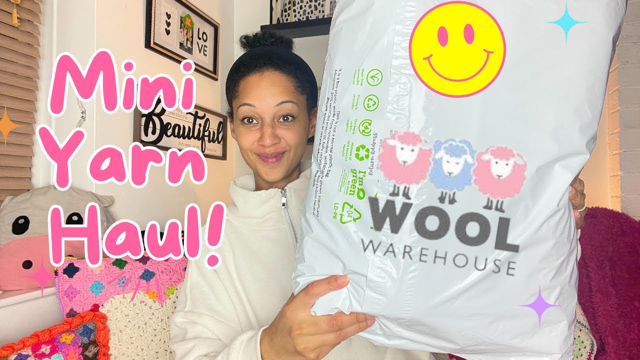 Yarn Delivery! Wool Warehouse Yarnsmiths DK♡  HG Designs Crochet Podcast ♡