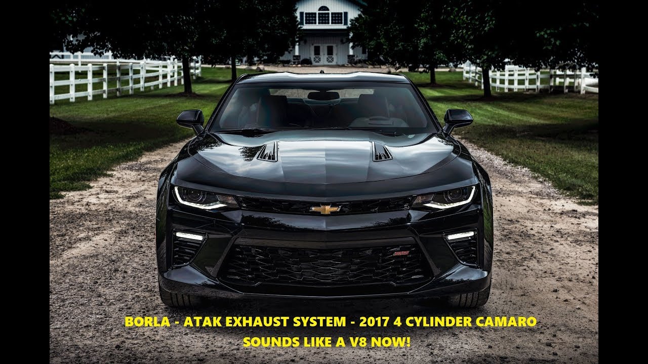 Borla-ATAK Exhaust System On my 2017 4 Cylinder Camaro