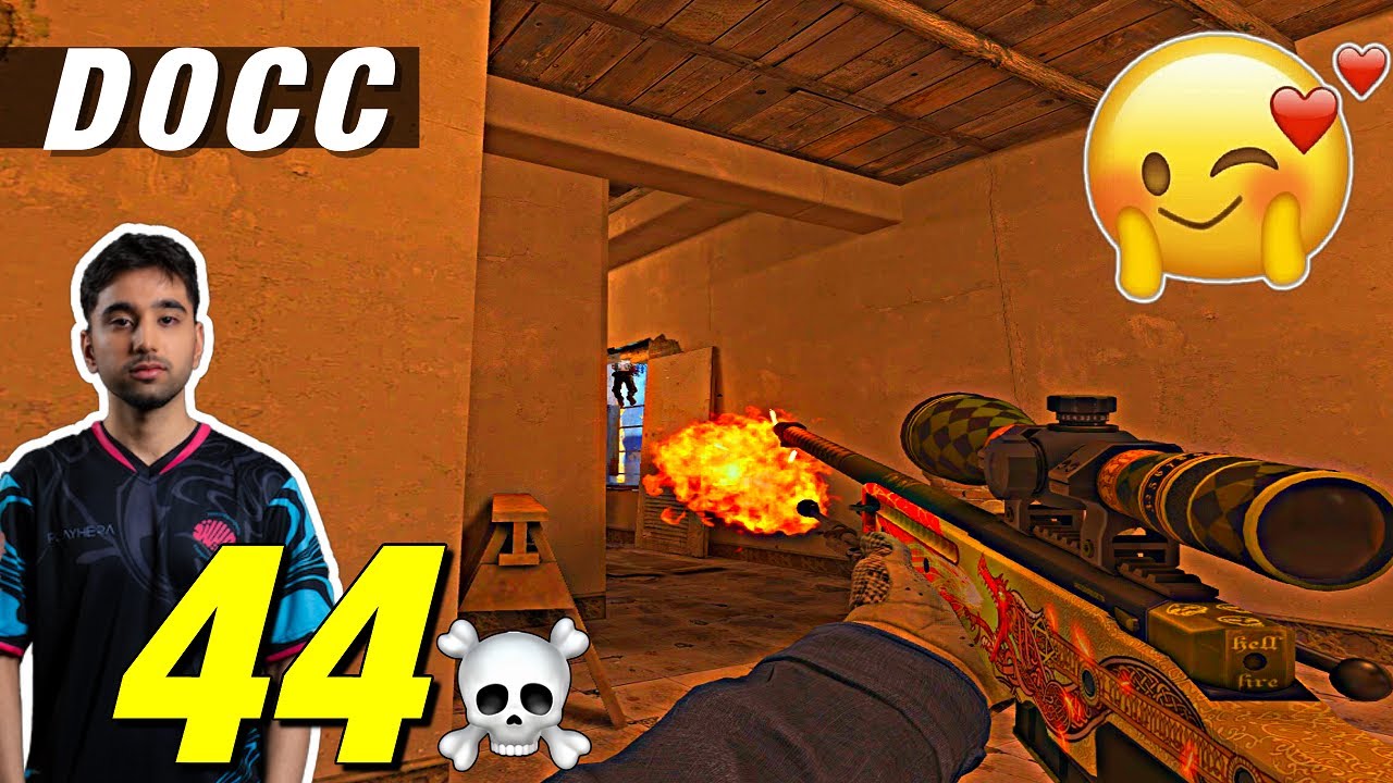 D0cC 44 frag & 2.20 K/D mirage game POV! 🔥