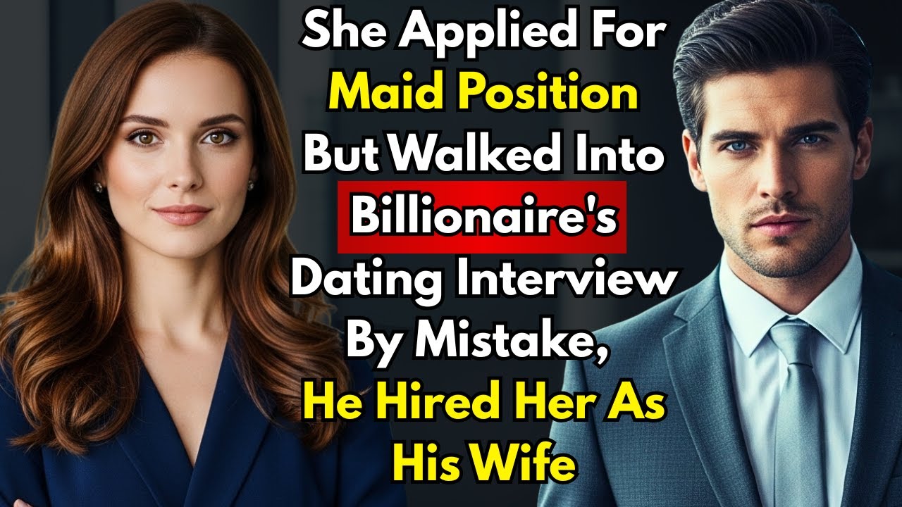 She Applied For A Maid Position But Walked Into A Billionaire's Dating Interview By Mistake