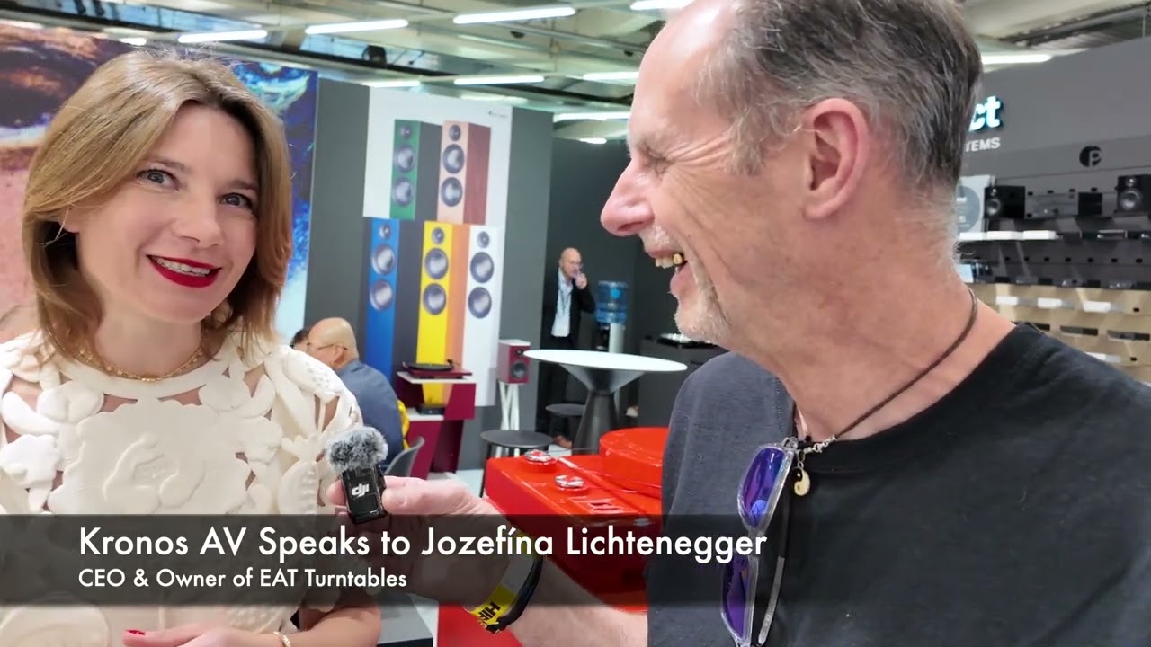 KRONOS AV MEETS EAT Turntables CEO Jozefína Lichtenegger
