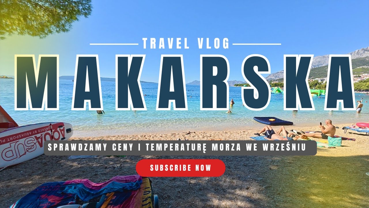 Makarska we wrześniu - ceny i temperatura morza
