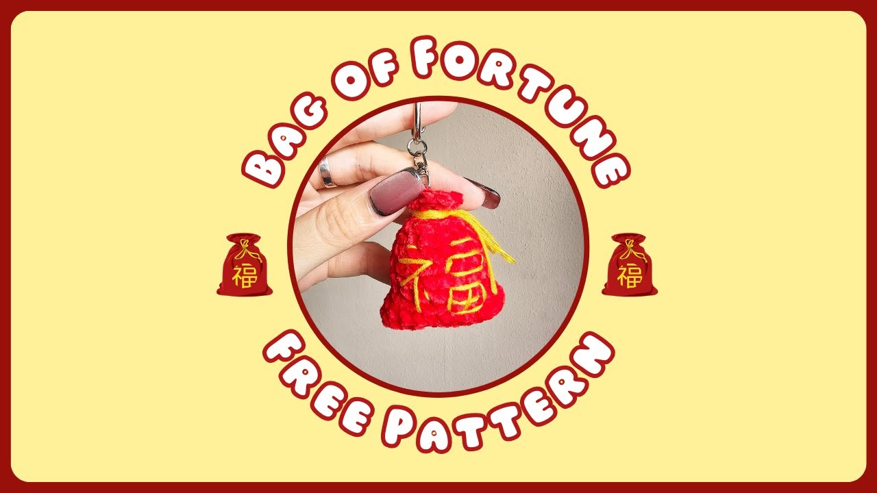 Crochet Tutorial: Bag of Fortune 💰