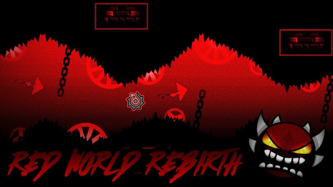 [GD] Red World Rebirth | By Riot | EXTREME DEMON COMPLETED!!