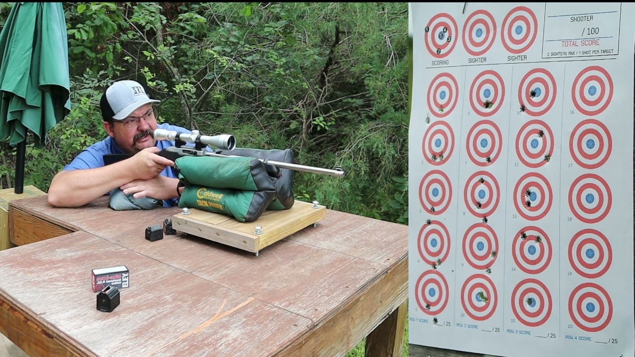 Ruger 10/22 takedown accuracy test