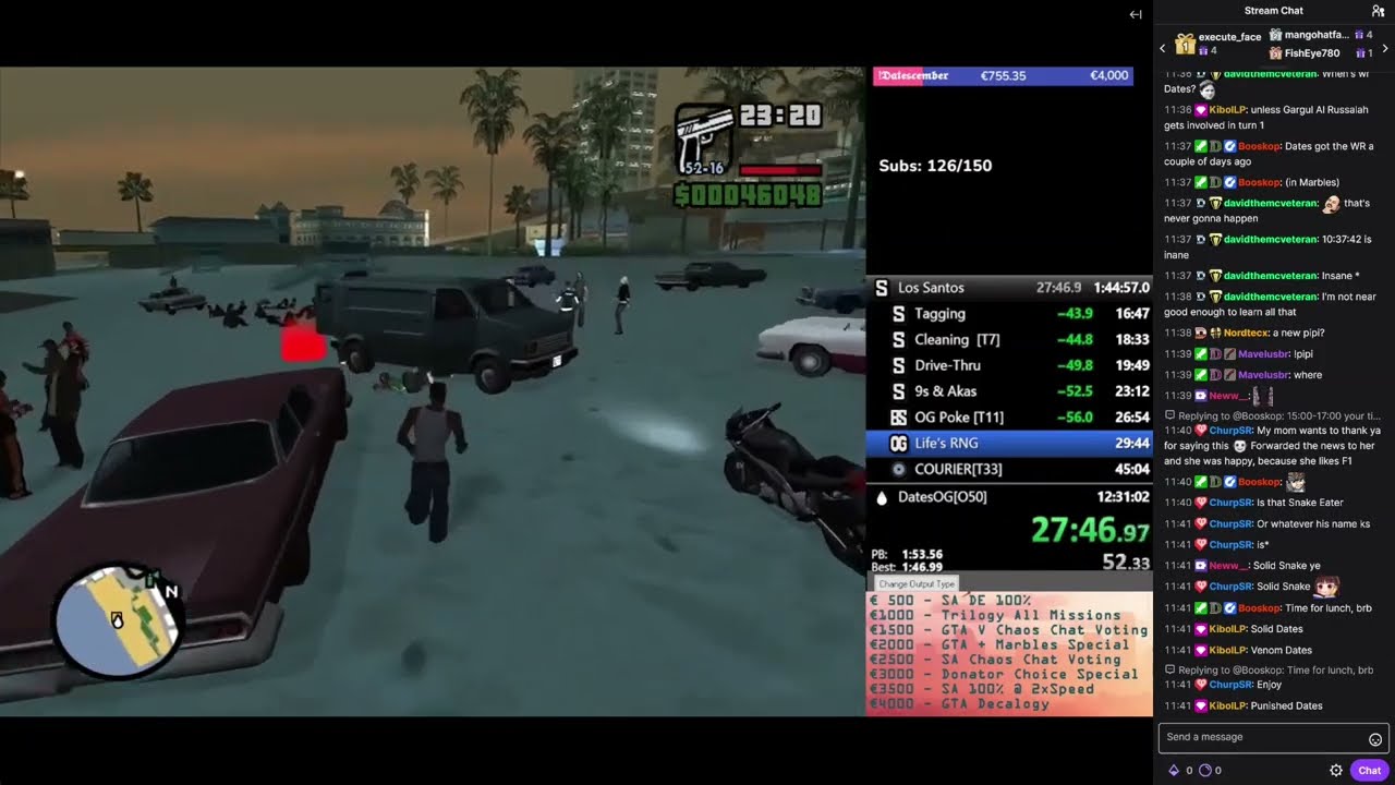 [VOD] GTA San Andreas 100% Speedrun from 2025-12-07