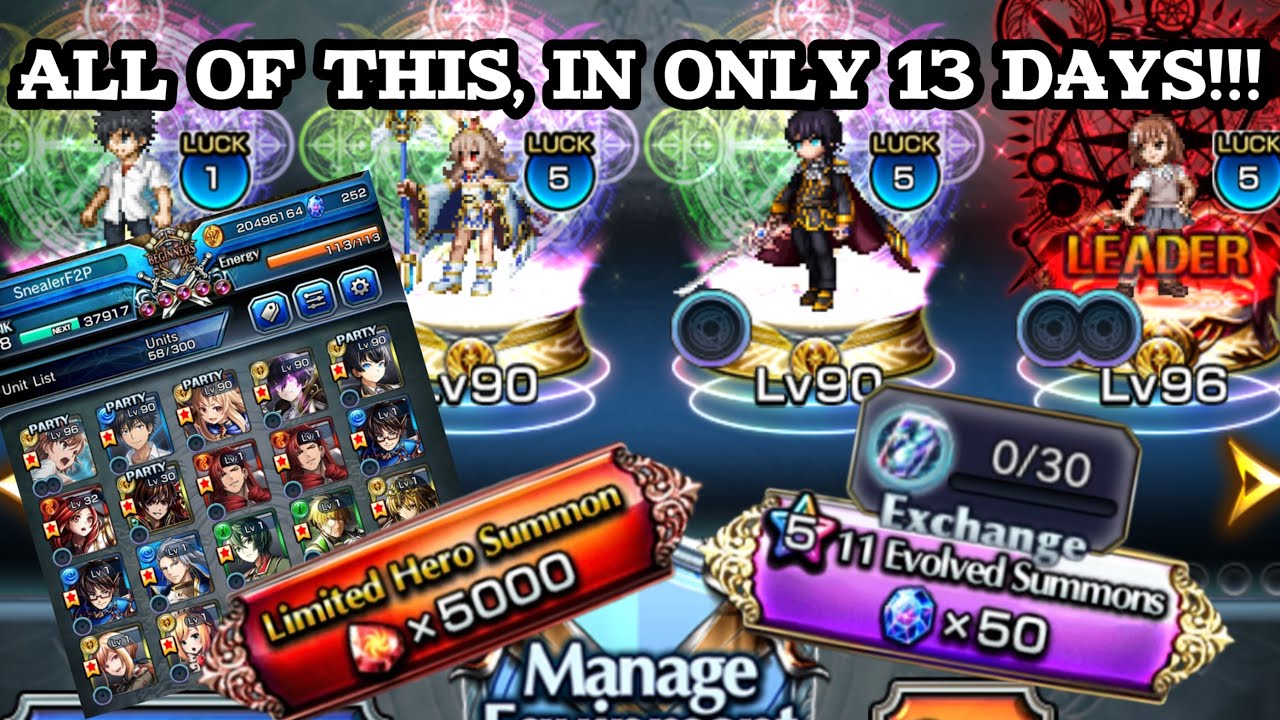 Чего я достиг за 13 дней. Доказательство прогресса в Grand Summoners (Часть 2)