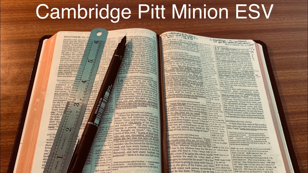 I shouldn’t even like this, but I love it. Cambridge Pitt Minion ESV, reviewed after 3 years