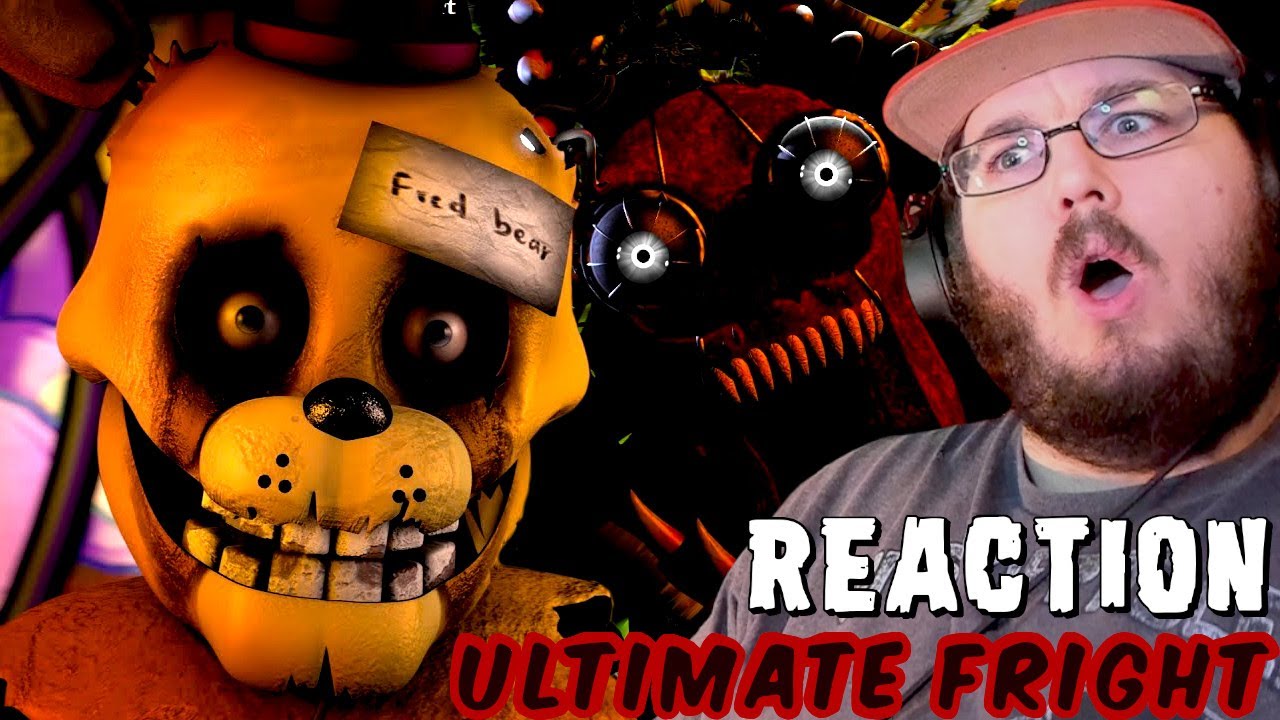 [FNAF/SFM] Ultimate Fright от Dheusta (Анимация от Macabre Void) #fivenightsatfreddy РЕАКЦИЯ!!!