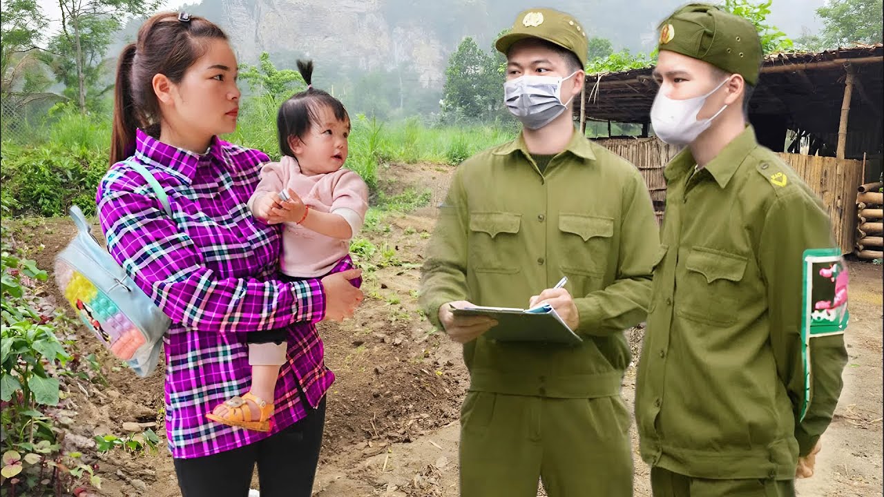 17 Year Old Girl Takes Care Of Her Child alone - Police Protect Me From Danger | Ly Tieu Ha