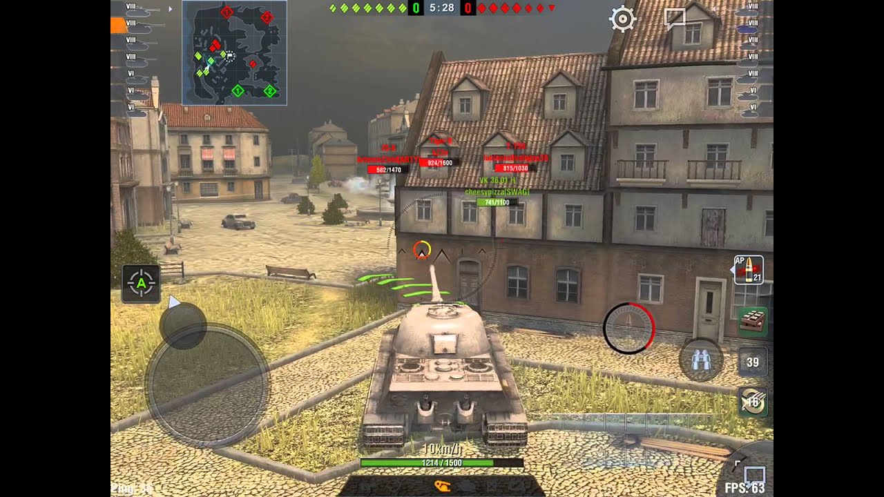 World of Tanks Blitz - Trolling in L&ouml;we