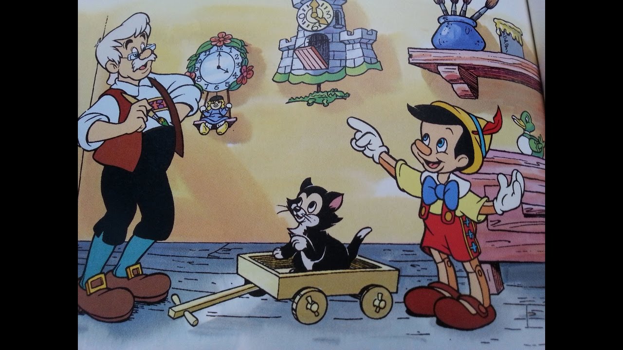 Pinocchio  - The Magic Coin ! -- Read Aloud Story Books