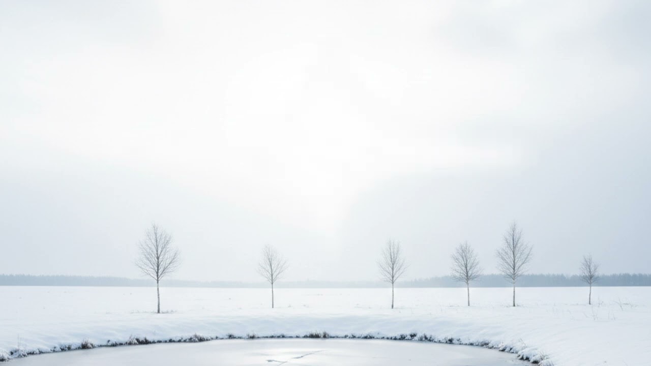 Soft Snow ❄️ Gentle Winter Piano & Bells