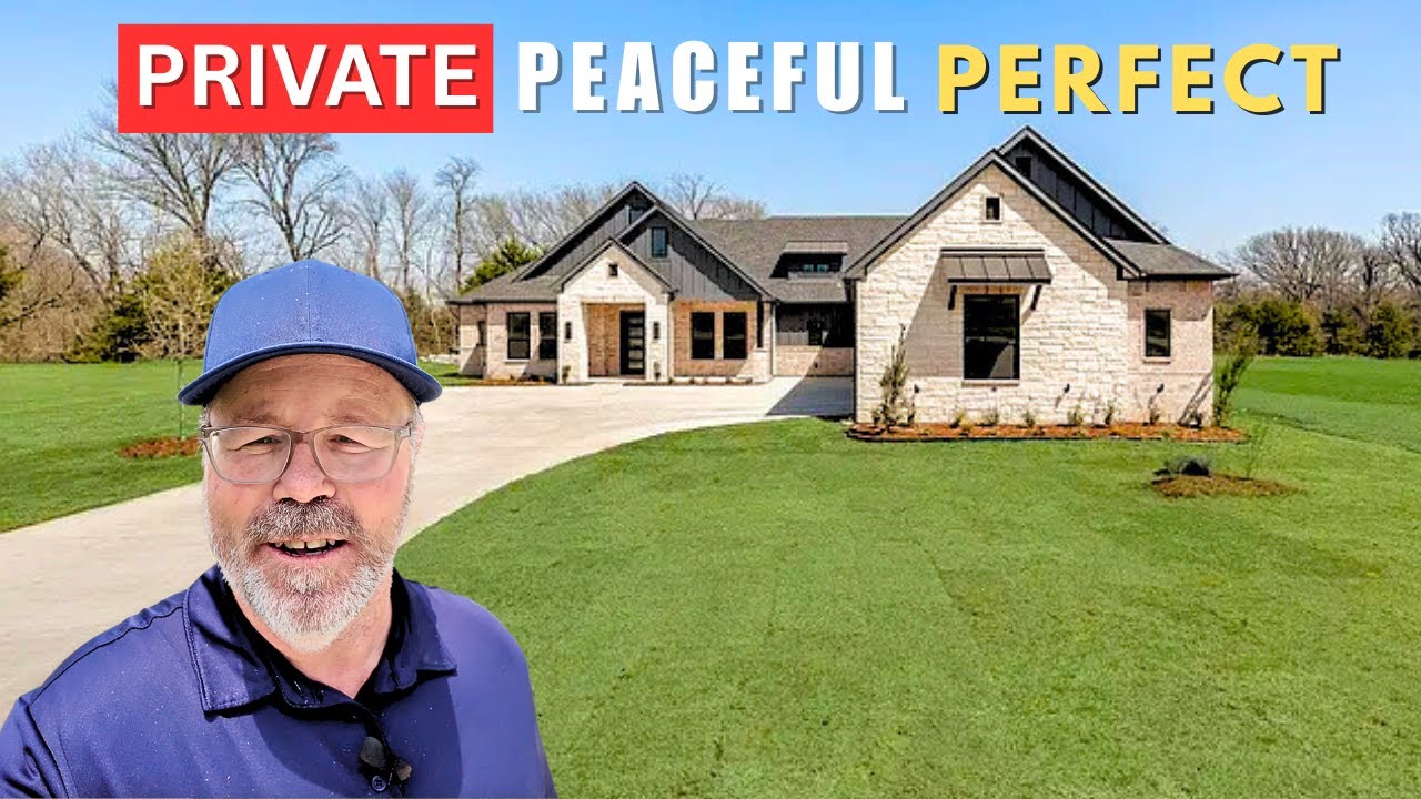 Dream Acreage Home Near Dallas! Gated Living in McKinney's Waterstone Estates