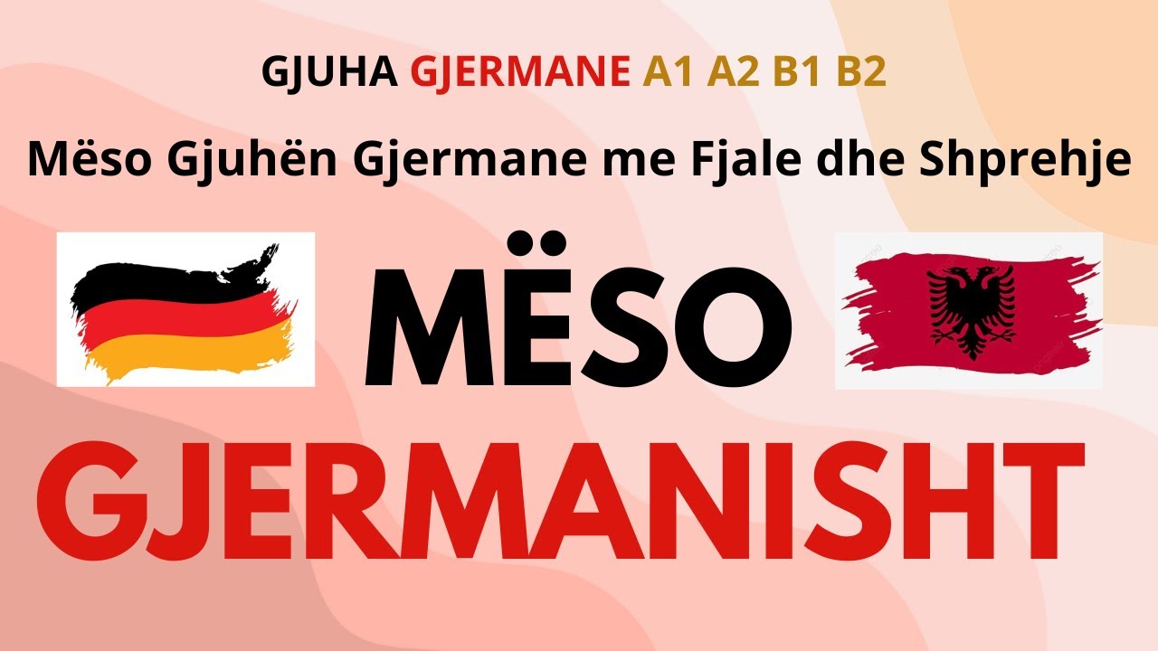 Shprehje shume te Rendesishme Gjermane A1 A2 B1 B2