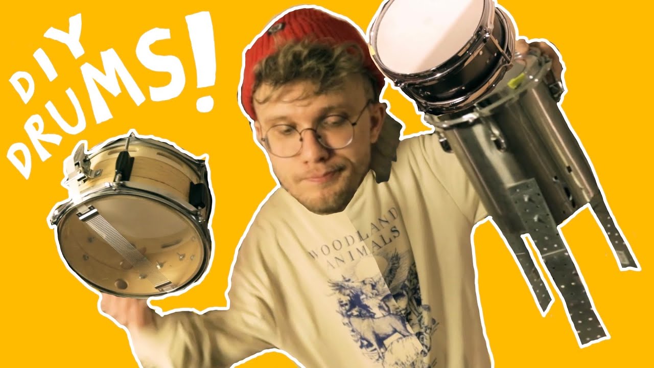 more DRUM DIY stuff!! (snares, tom & microphones)