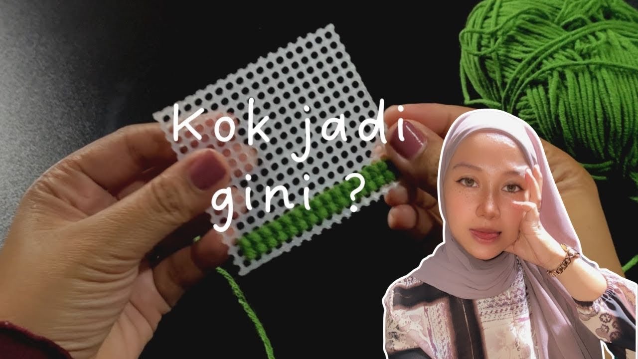 Tutorial Cross Stitch Di Plastik Kanvas Untuk Pemula