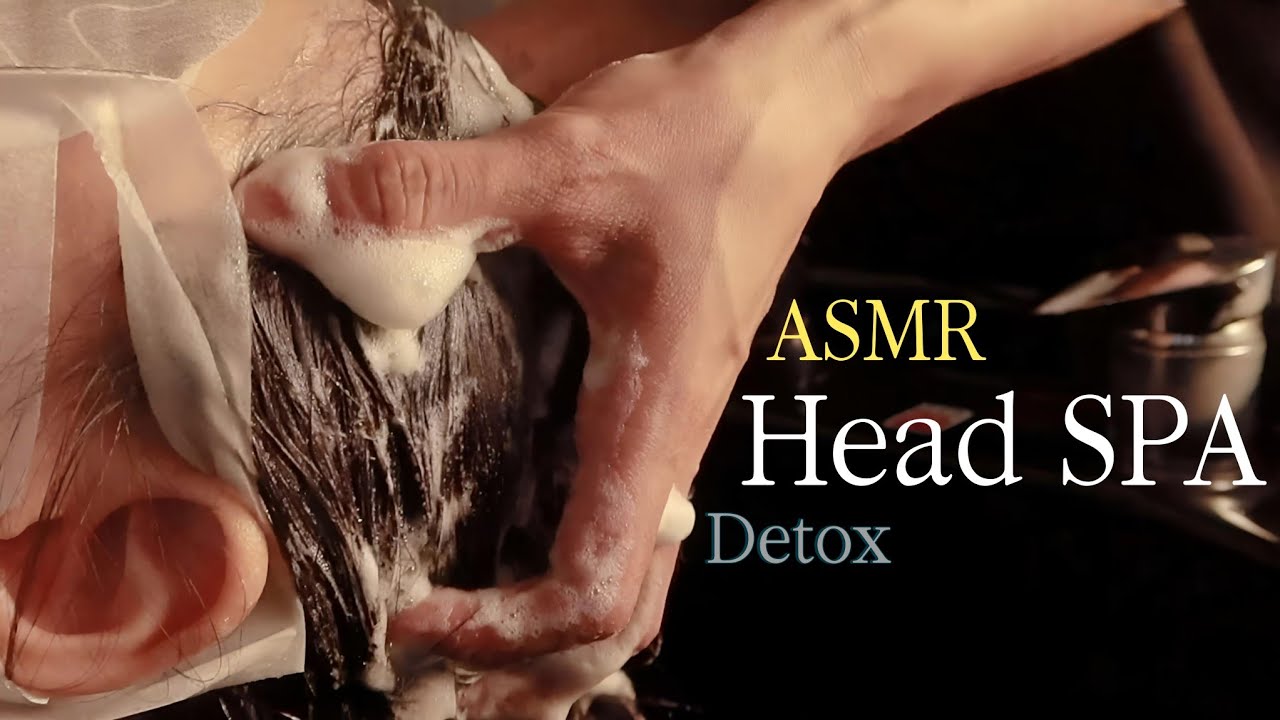 [ASMR] 디톡스 헤드스파 | 두피관리와 두피마사지