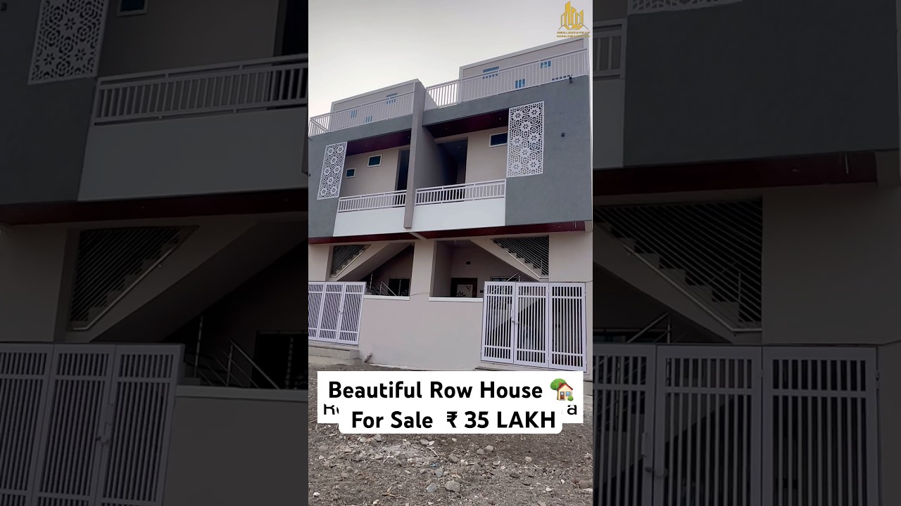 Beautiful Row House 🏡 For Sale In Sillod Taluka || Only ₹ 35 LAKH #shorts #home