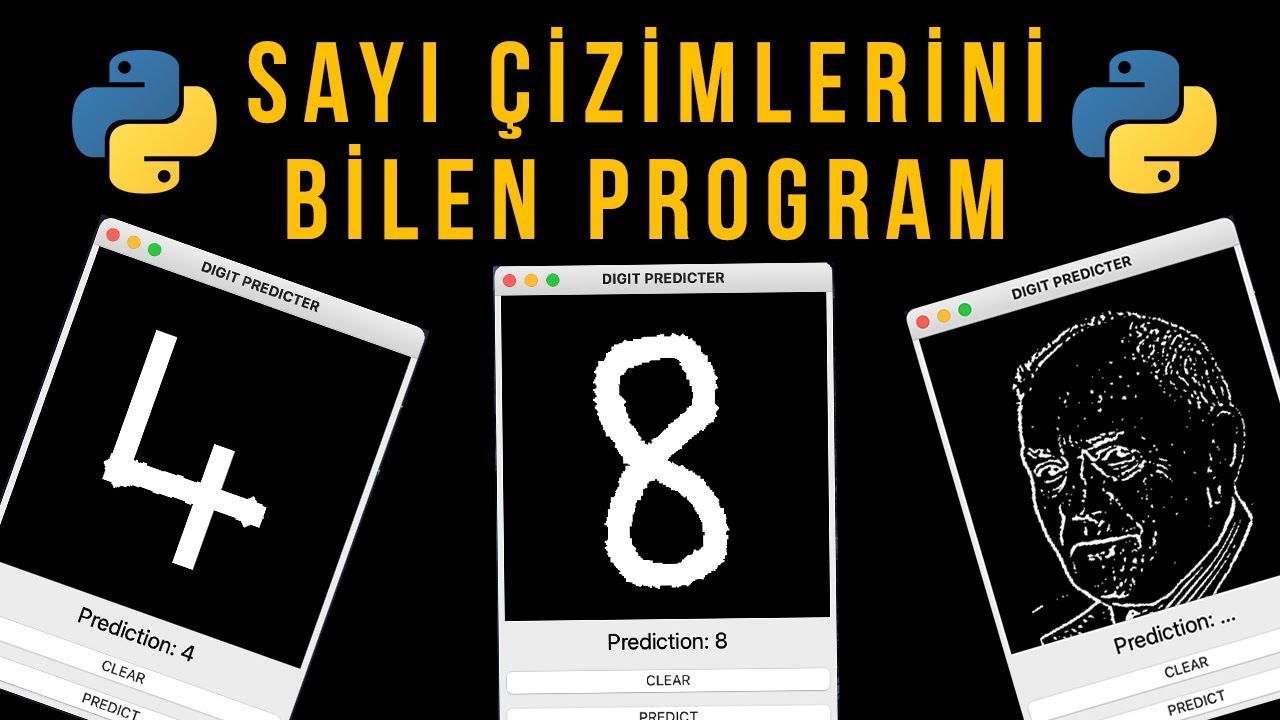 Python ile Sayıları Bilen Yapay Zeka Uygulaması