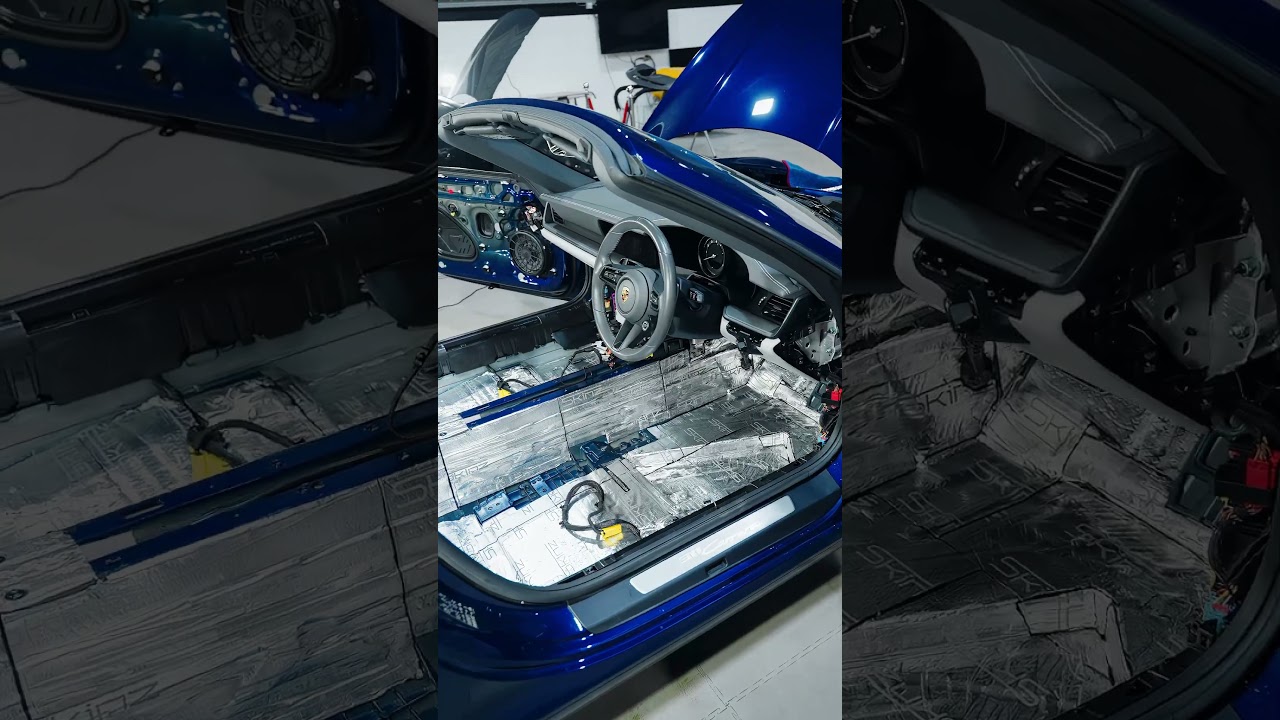 Porsche 911 Full Sound Proofing | High-End Car Audio Upgrade Cambridge