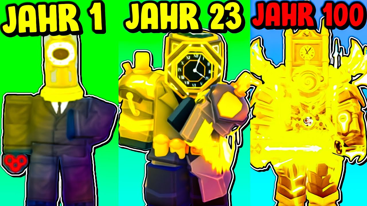 GEBURT Zu TOD Als CLOCKMAN In Toilet Tower Defense!