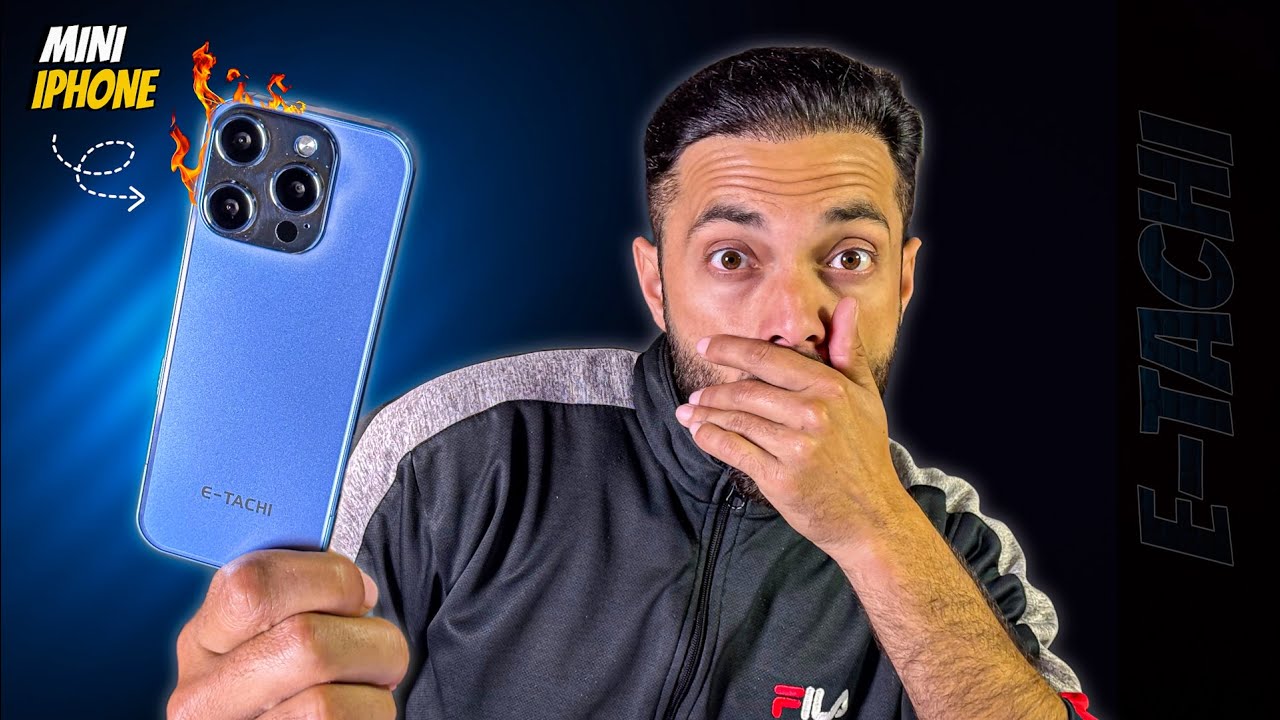 E Tachi iPro Max Unboxing & Review🔥Cheapest Mini IPhone