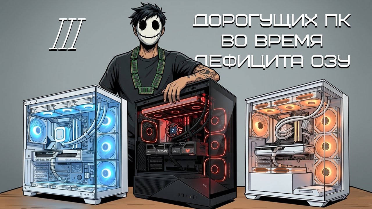 Сборки ПК во времена Дефицита ОЗУ | Ryzen 5 9600x & RTX 5070