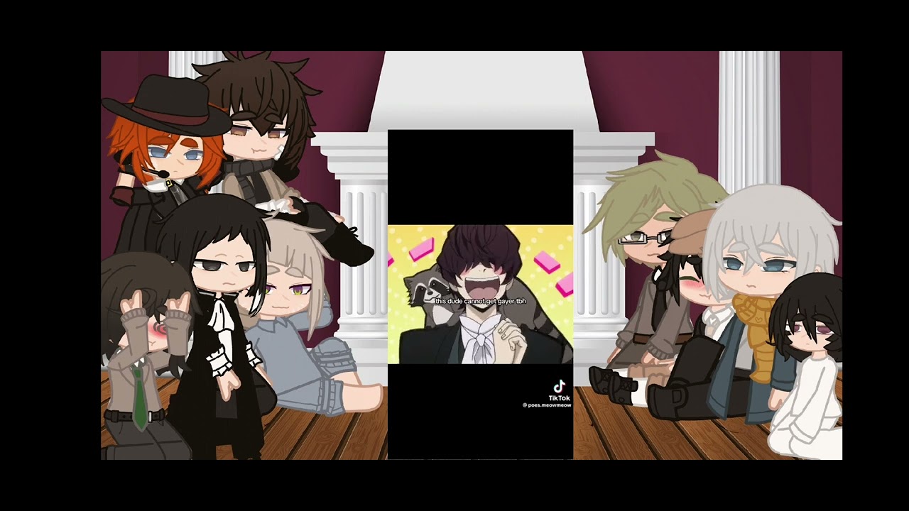 Past BSD react to Edgar Allan Poe - Bungo Stray Dogs x Gacha - 5/? - Spyro_ - Credits in desc