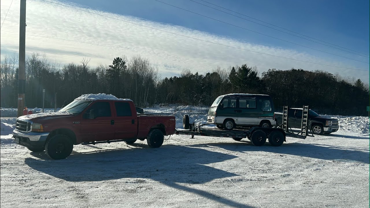 1993 Subaru Sambar Pt#1 - We bought a broken van...A KEI Van!