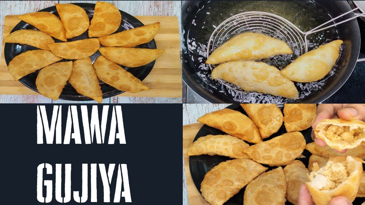Mawa Gujiya Recipe | Karanji Recipe | Mawa ki Gujiya | Khoya Gujhiya Recipe