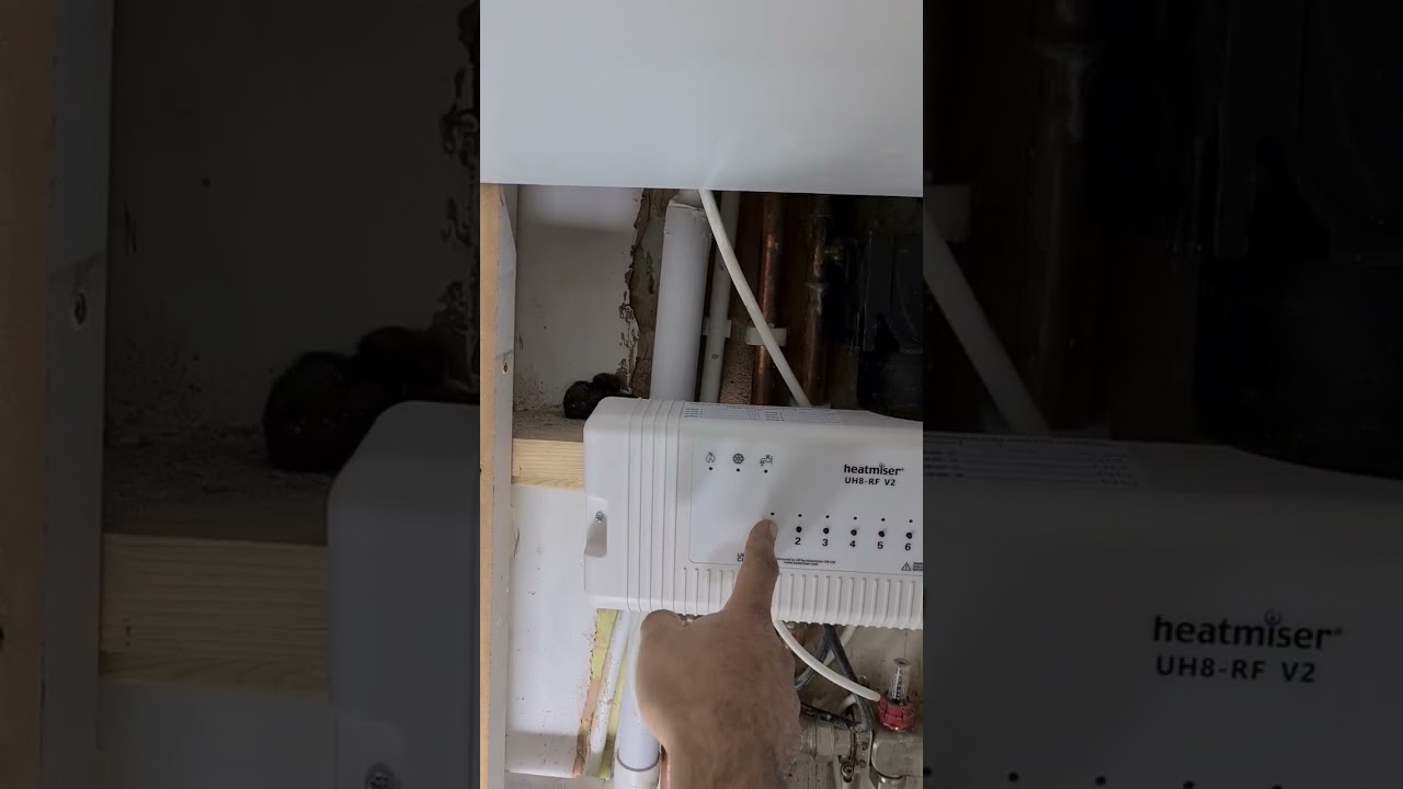 How To Pair Heatmiser Slimline V2 with Heatmiser UH8 RF V2.